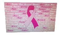 3'x5' Pink Awareness Ribbon Flag